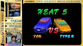 SSS 34 High Velocity Mountain Racing Challenge - Parte 2 - Sega Saturn Shiro - #Sega #420