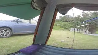 Inside Tent at Kisakot Campsite