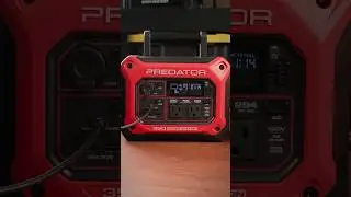 We finally got the Predator 350 to charge at MAX POWER #predator350 #harborfreight