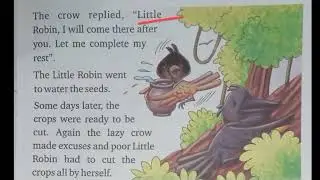 Values and life skills(The lazy crow) 