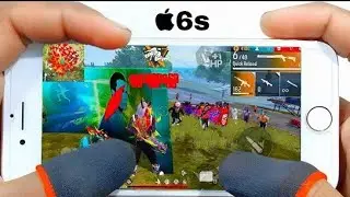 25+kill in Iphone 6s Br rank Free Fire full  Handcam gameplay +2gb ram test 2026🔥