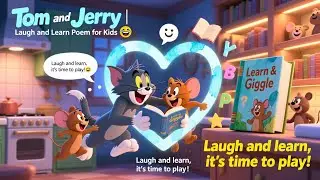 Tom and Jerry | Laugh and Learn Poem for Kids 😂📚
