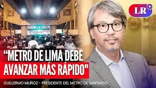 Presidente del METRO DE SANTIAGO sobre el METRO DE LIMA: 