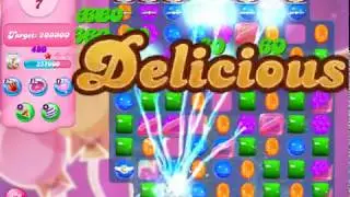 Candy Crush Saga Level 5995 (No boosters, First Try)