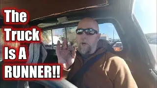 She's A Runner!! 1975 Dodge D100 Project Truck Back On The Road