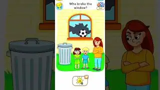DOP 5 ( Delete One Part ) Who Broke the Window #dop5 #dop2 #dop #viral #shortvideo #shorts #popular