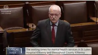 John McGuinness: Waiting times for mental health services in St Lukes Hospital, Kilkenny