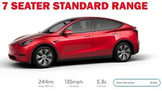 (BREAKING)Tesla Model Y Standard Range and SEVEN SEAT Option Is HERE! - Cheaper and Better 2021