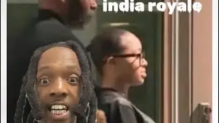 India Royale visits Lil Durk in court, and her worry is clear.  #LilDurk #IndiaRoyale #CourtVisit