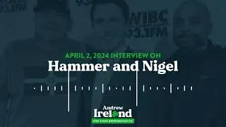 Andrew Ireland's Interview with Hammer & Nigel on WIBC