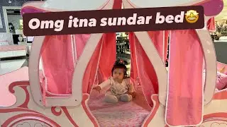 Aadya k liye USA se liya special bed🛌 