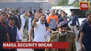 Police Blames Rahul Gandhi For Security Breach During His Bharat Jodo Yatra In Delhi