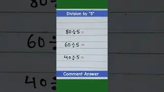 Only 1% Know This Division Method! #maths #mathtrick #mathstricks #mathematics #education