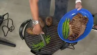 George Foreman 15 Serving Indoor/Outdoor Electric Grill on QVC
