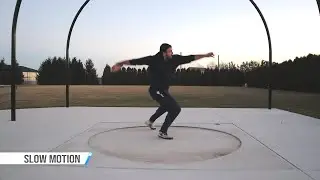 real discus throws (with slow motion)
