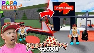 Открытие пиццерии в Pizza Factory Tycoon