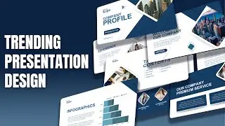 Free Pitch Deck Template View🔥Company Profile Deck #animation #pptexpo #slideshow #deck #powerpoint