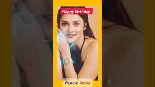Prachi Desai Birthday Status 🔥💥 #shorts #prachidesai