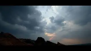 The Sunset Golden Golden hour Time-lapse Video
