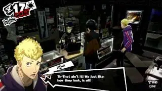 Persona 5 - 4/17 Sunday: Shibuya Square: Toranosuke Yoshida, Follow Ryuji to Airsoft Untouchable