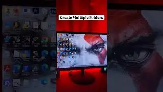 Create 100 Folders in 1 Second! ⚡ | One Simple Windows Command #Shorts #windows11 #windowstips #pc