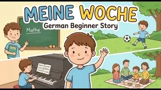 Learn German Fast with This Easy Story (Beginner A1)