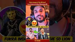 Fukra Insaan REACT On He Is The 50 Lion Host🤯| Kataria Evict From The 50 #trending #biggboss #shorts