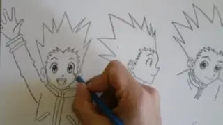Speed drawing Gon Freecss -Hunter x Hunter-