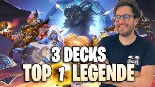 [HS] 3 DECKS PARFAIT POUR PASSER LEGENDE SUR HEARTHSTONE