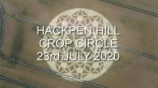 Stunning Crop Circle - Hackpen Hill - Wiltshire - Reported 23rd July 2020
