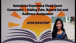 Salesforce Experience Cloud Guest Community