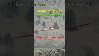 Boomerang R.C. Jet Landing  #short #shorts
