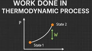 Work Done in Thermodynamic Process | PV Diagram Explained Clearly