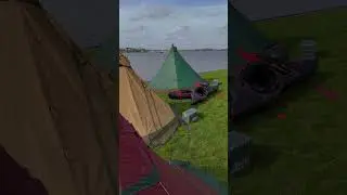 Fr&uuml;hlingstreffen Sundsacker Eventnature Anfibio Packrafting & Tentipi #packrafting #tentipi