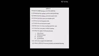 #HSBTE 1stYear/Common for all branches sample paper of Engineering Graphics