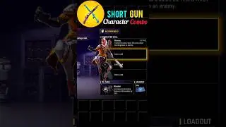 💯💥NEW SHORT GUN CHARACTER COMBINATION 🥵🔥 || SHORT GUN CHARACTER COMBINATION 🤯 || #shorts #combo #ff
