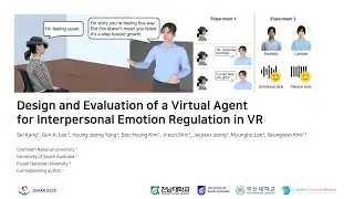 [ISMAR 2025] Design and Evaluation of a Virtual Agent for Interpersonal Emotion Regulation in VR