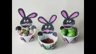 KRÓLICZEK Z KUBECZKA PO JOGURCIE 🐇🐇oryginalne opakowanie na wielkanocne słodycze