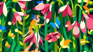 Pixie Walk 🧚🧚| Brushed Expressions| Digital Painting 🎨| Coloring 🖌️| Mobile Games|
