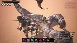 conan exiles solo (no heal) Scorpion king.