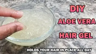 Домашний гель для волос с алоэ вера