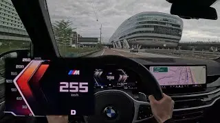 BMW X5M60i NO SPEED LIMIT Long Drive: Bavaria to Frankfurt | German Autobahn | 4K ASMR POV Drive