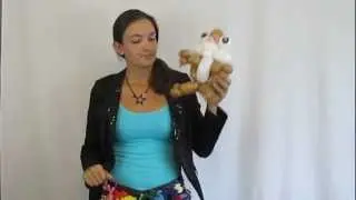 HAMSTER Balloon Animal Tutorial - Learn Balloon Animals with Holly!
