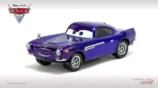 BDD World of Cars - Blue Ransburg Finn McMissile (Top Secret Bonus)