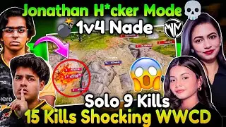 Jonathan H*ker Mode💀 Spower Solo 9 Kills😱 1v4 Nade💣 15 Kills WWCD🔥