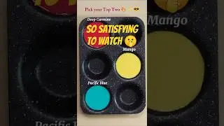 Color Mixing #16 Which Mix is the most Satisfying? Color Battle #colormixing #satisfyingcolors