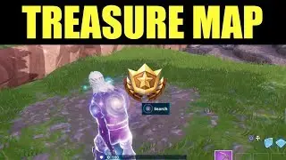 Follow the Treasure Map sign post found in junk junction - Location Guide Fortnite Week 10 (Follow)