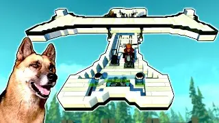 I Let My Dog Play Scrap Mechanic and He Found This...  - Scrap Mechanic Workshop Hunters