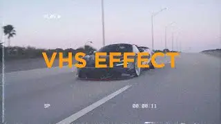 VHS Effect with Noise | Vegas Pro Tutorial