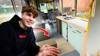 Vloer leggen in de bus gaat fout... #958
